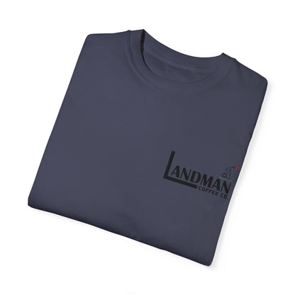 Landman Coffee Co. Oil Rig Premium T-Shirt