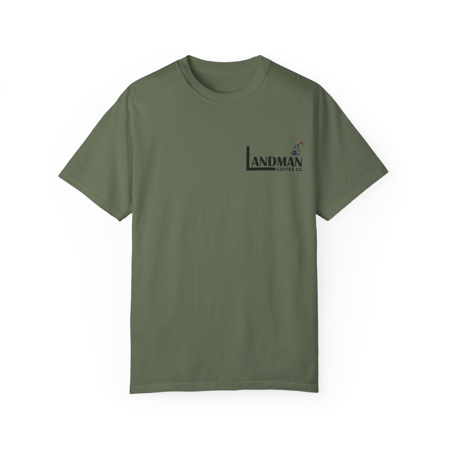 Landman Coffee Co. Oil Rig Premium T-Shirt