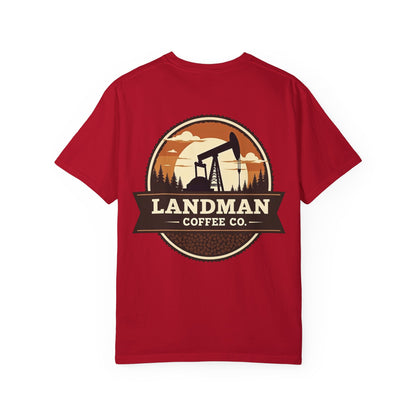 Landman Coffee Co. Oil Rig Premium T-Shirt