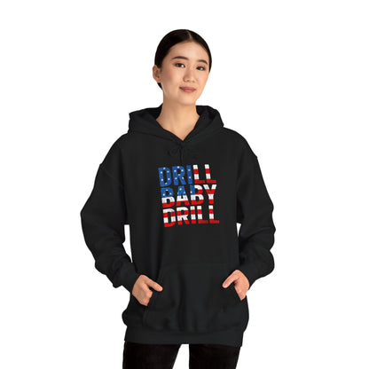 Drill Baby Drill Unisex Heavy Blend™ Hooded Sweatshirt