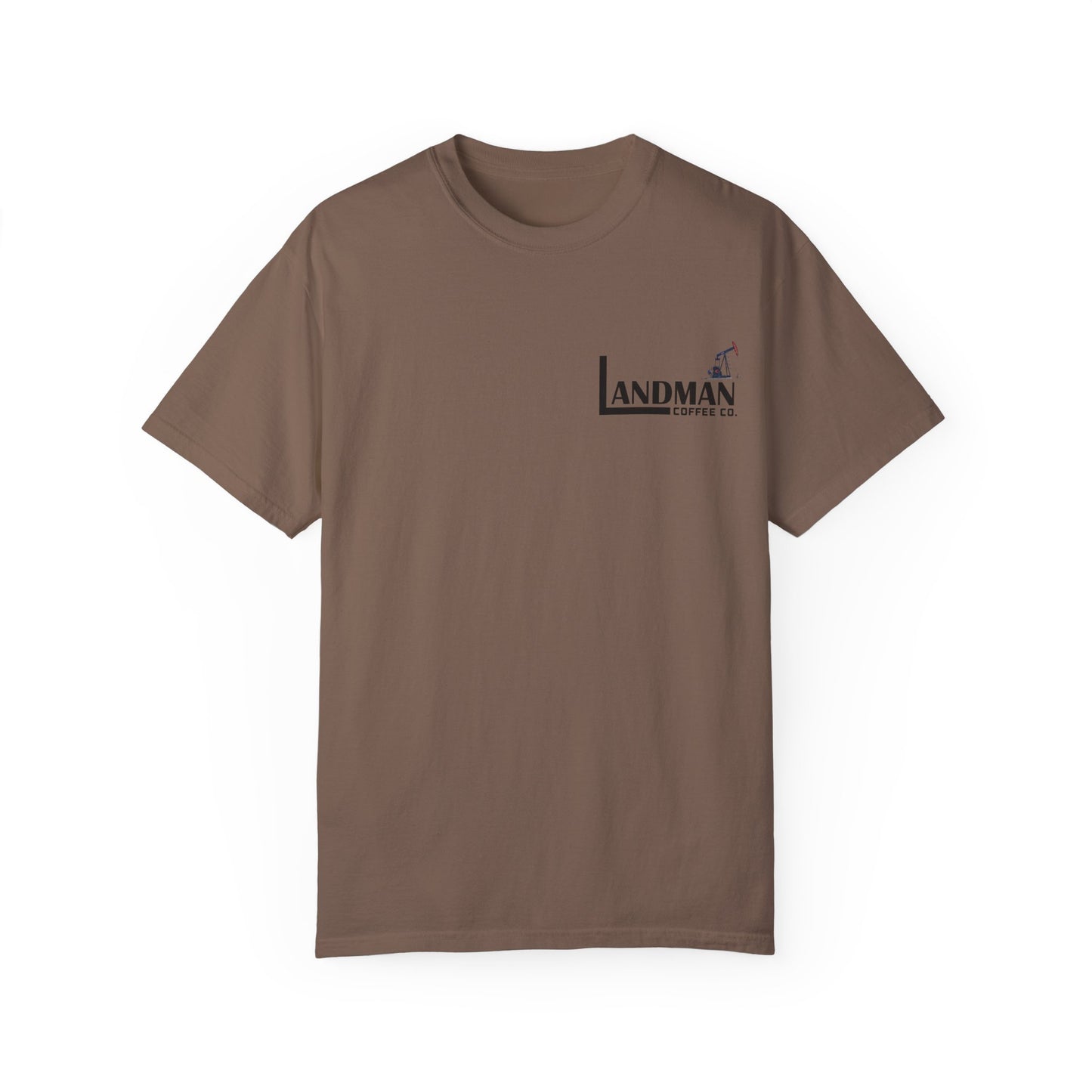 Landman Coffee Co. Oil Rig Premium T-Shirt