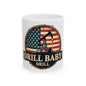 Drill Baby Drill Oil Rig Ceramic Mug, (11oz, 15oz)