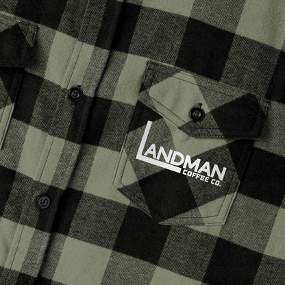 Landman Coffee Co. Flannel Shirt