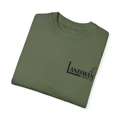 Landman Coffee Co. Oil Rig Premium T-Shirt