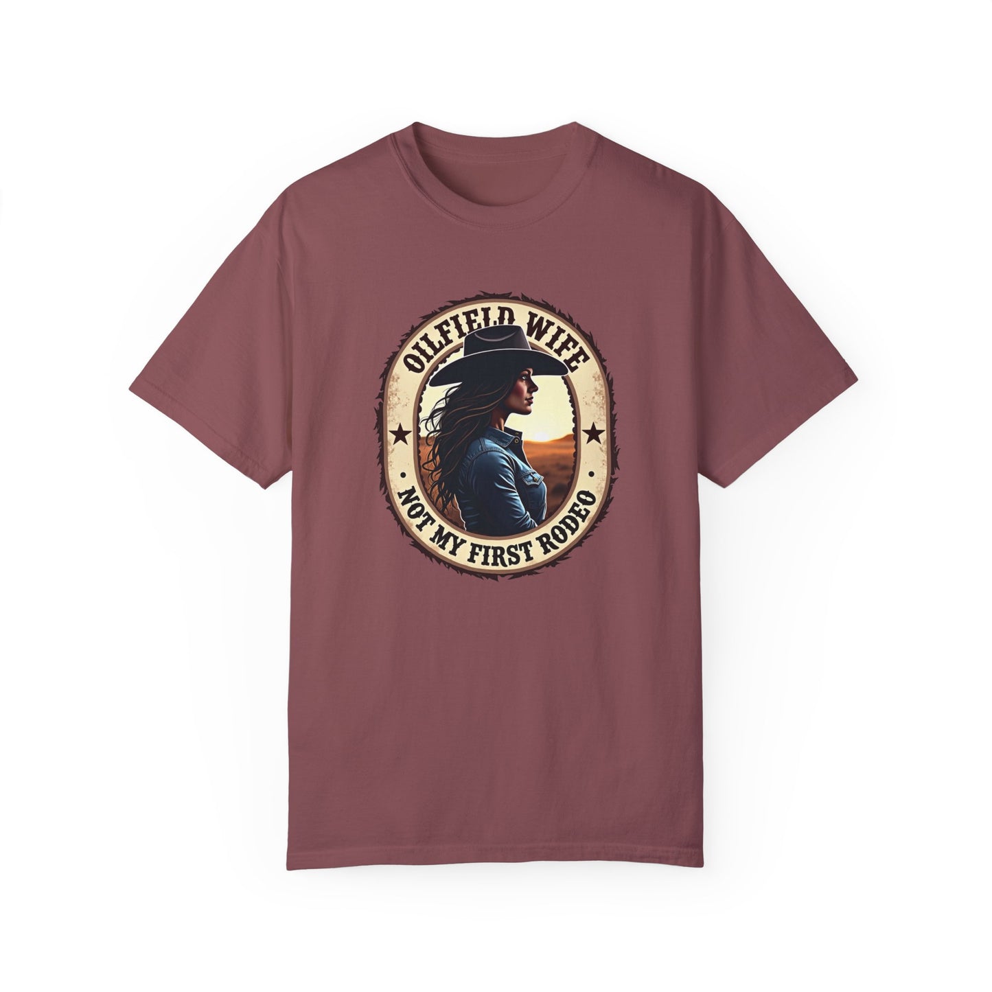 Oilfield Wife, Not My First Rodeo Premium T-Shirt