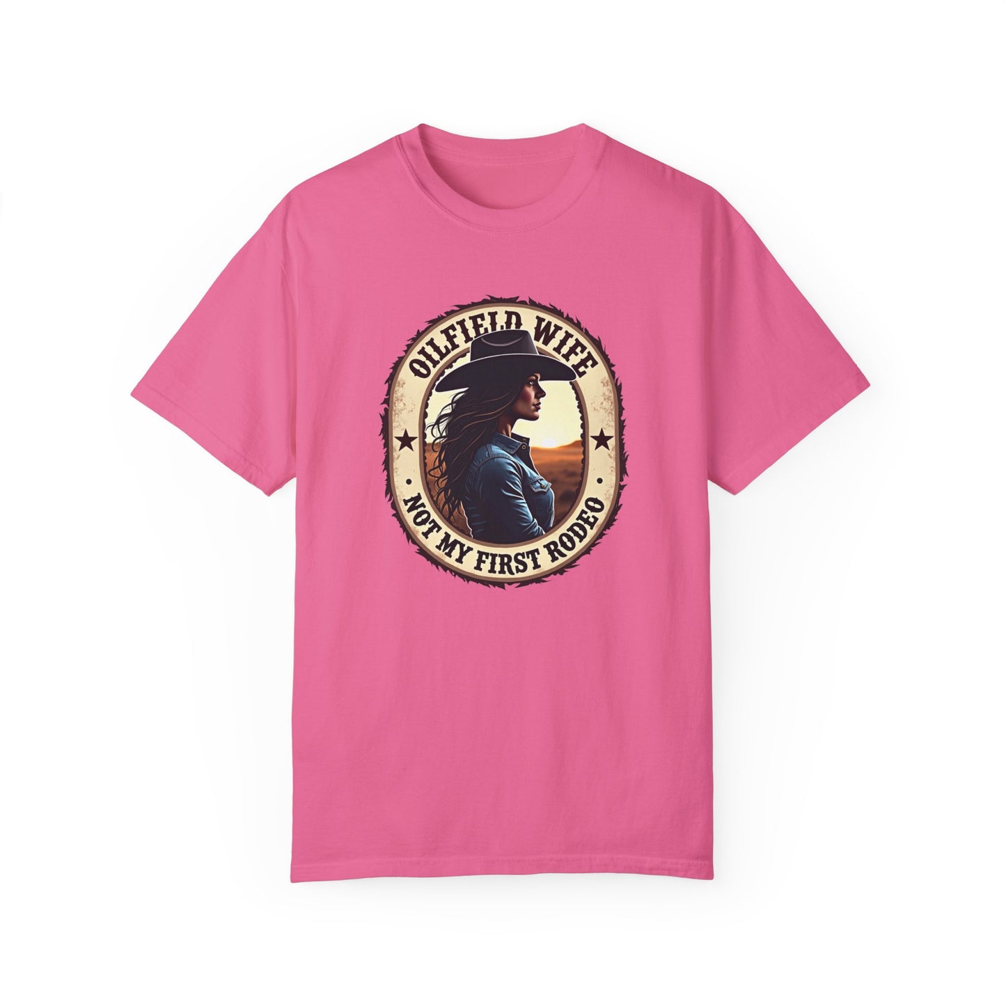 Oilfield Wife, Not My First Rodeo Premium T-Shirt