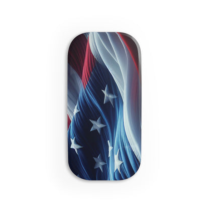 American Flag Phone Click-On Grip