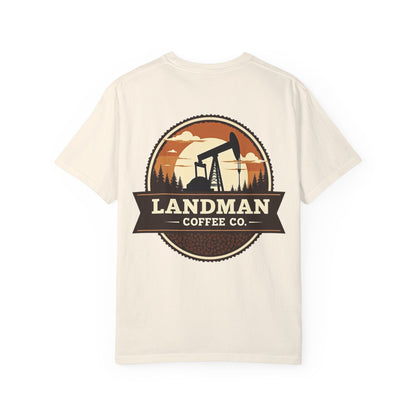 Landman Coffee Co. Oil Rig Premium T-Shirt