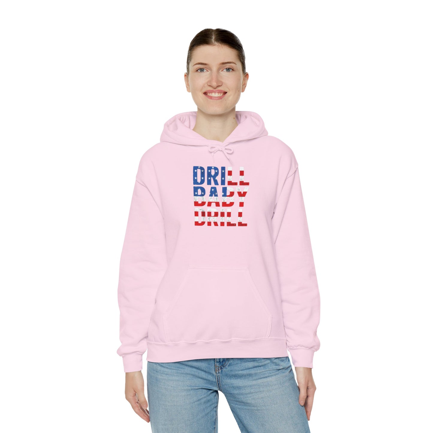 Drill Baby Drill Unisex Heavy Blend™ Hooded Sweatshirt