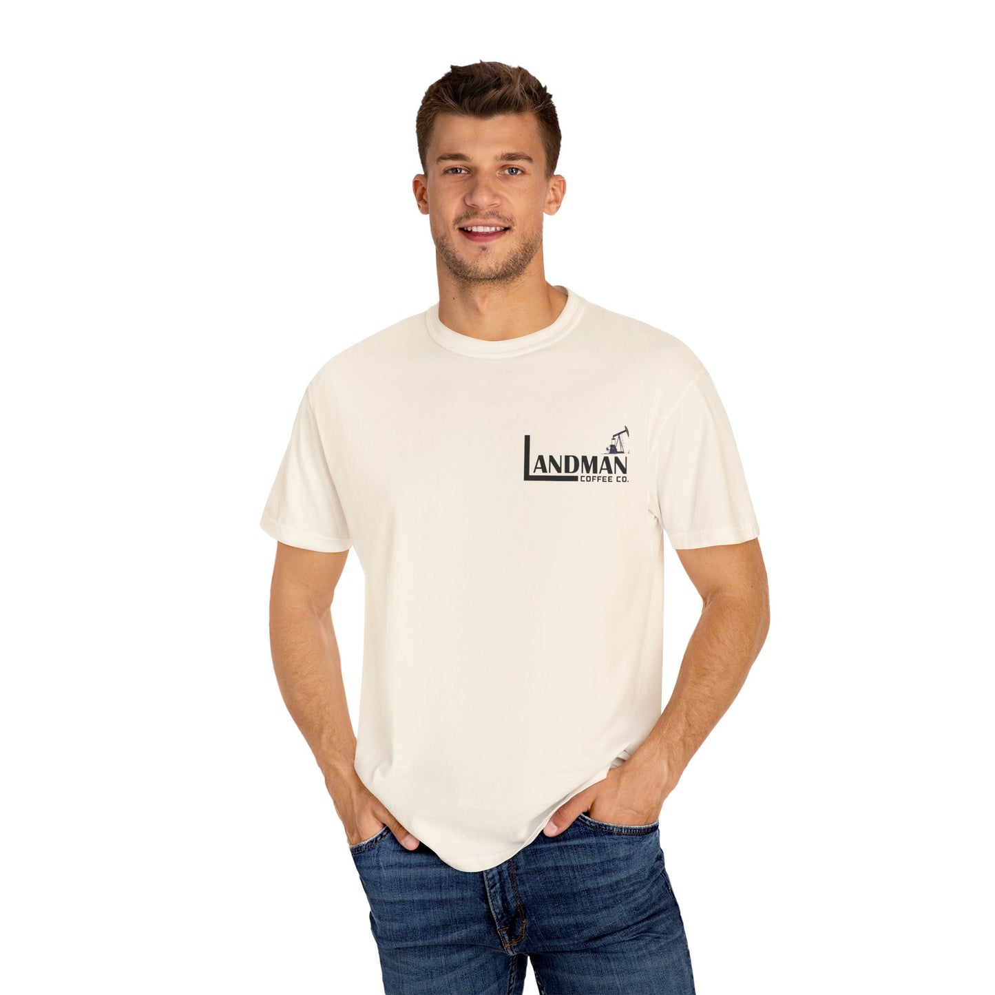 Landman Coffee Co. Drill Baby Drill Premium T-Shirt