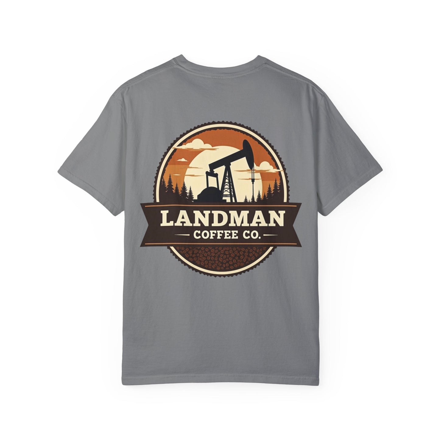 Landman Coffee Co. Oil Rig Premium T-Shirt