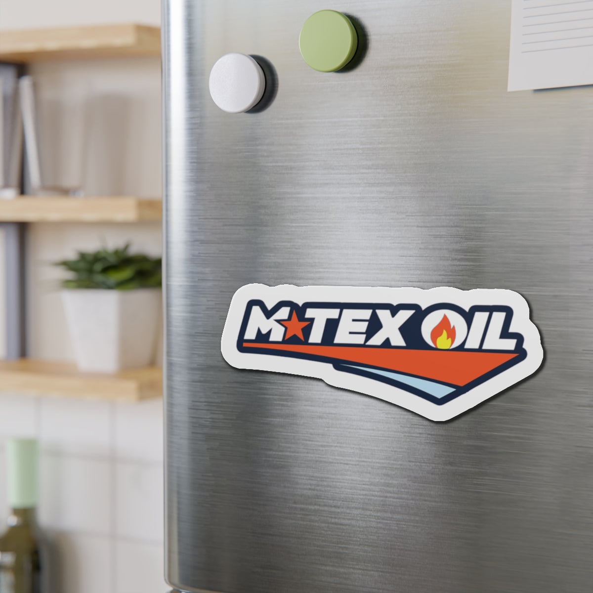 M-Tex Oil Die-Cut Magnets