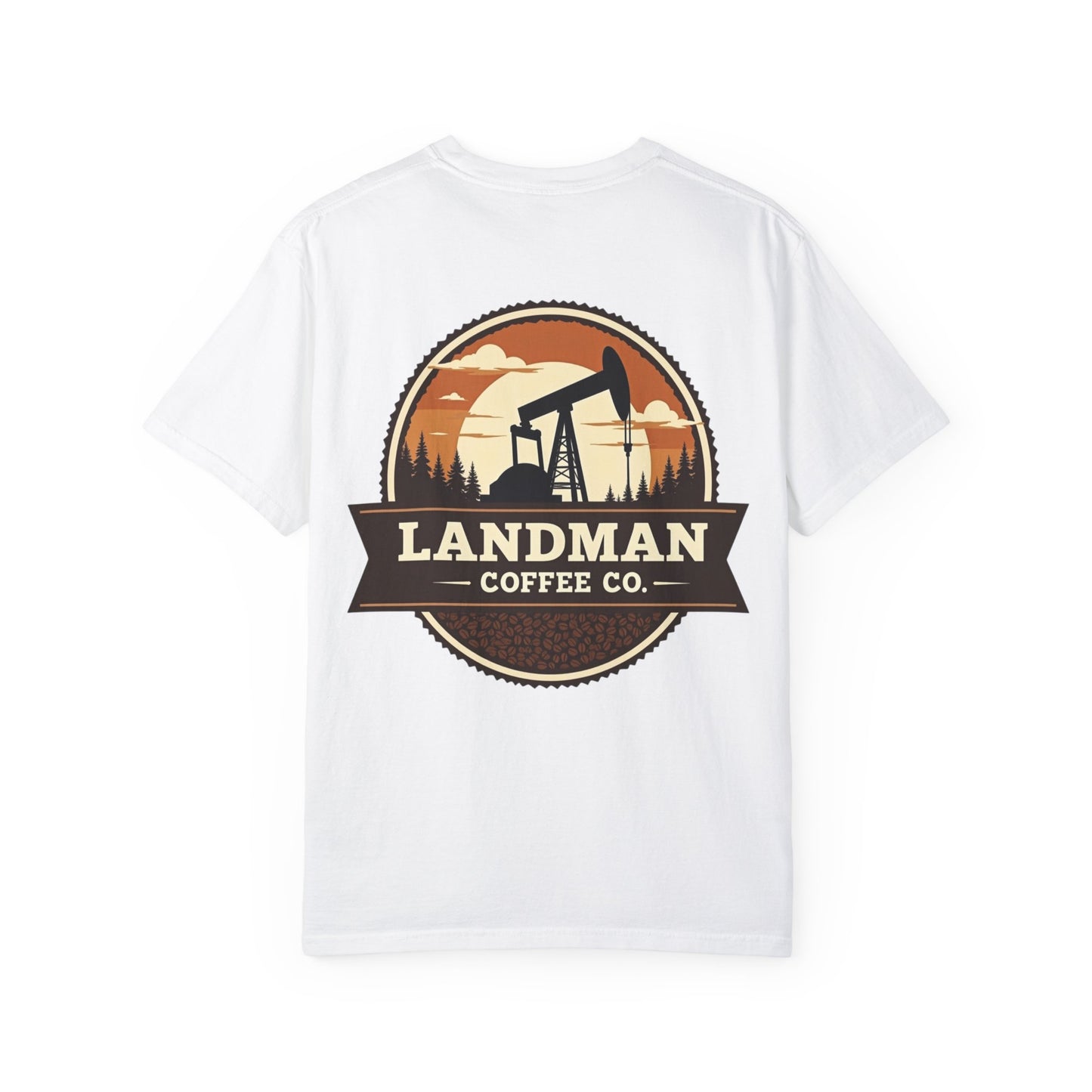 Landman Coffee Co. Oil Rig Premium T-Shirt